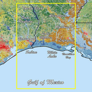 Garmin Louisiana West Standard Mapping Classic