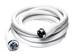 Hubbell HBL61CM52W 50A 250V 50 Foot White Shore Cord
